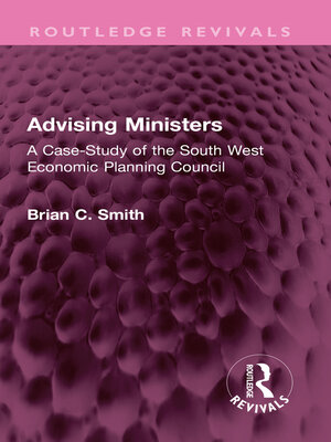 cover image of Advising Ministers